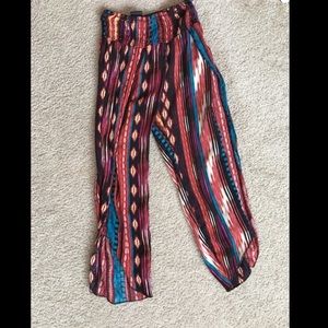 Girls boho pants